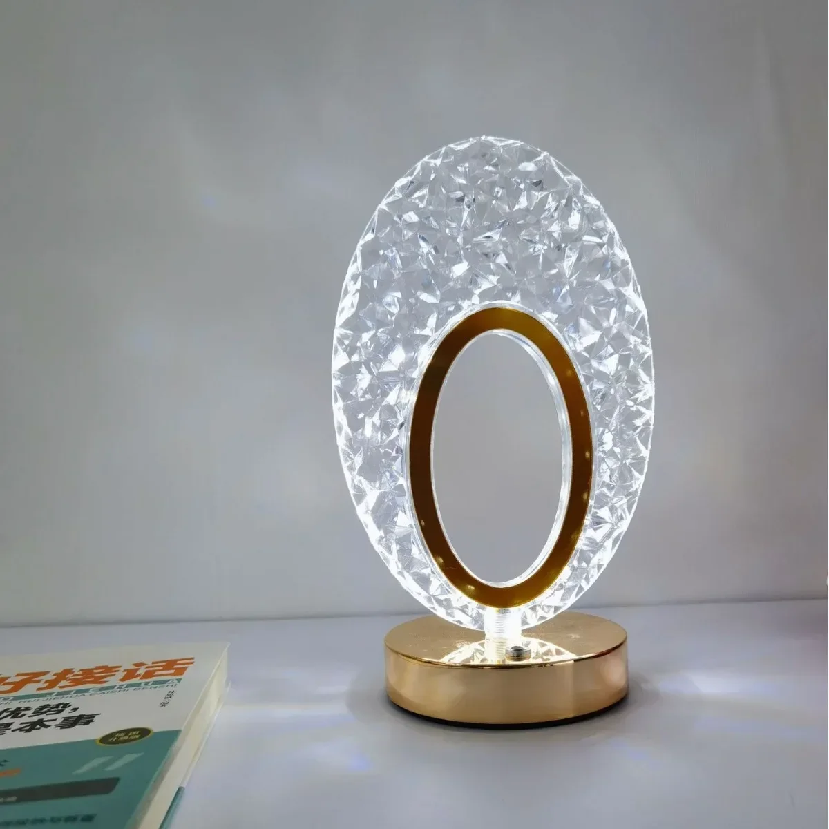 Lámpara LED de escritorio con cola de Fénix, puesto táctil, carga USB, luz nocturna luminosa para dormitorio, atmósfera