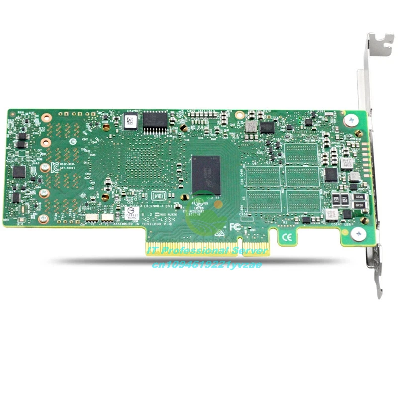LSI 9460-8i 12Gb/s MegaRAID PCIe 3.1 – 8-Port SAS/SATA/NVMe w/ 2GB Cache (Card Only or w/ 2×SFF-8643/8482 Cables)