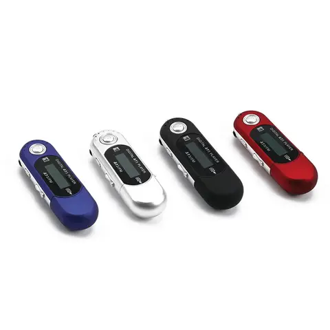 Mini USB MP3 Player Portable 32GB TF Storage FM Radio Music Player Digital LCD Screen Multifunction MP3 Music Player USB Stick