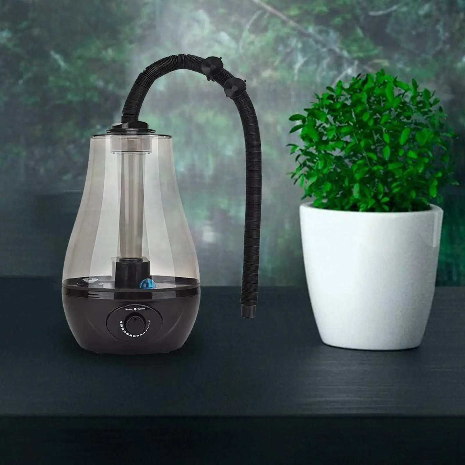 

Reptile Humidifier, Mister Slient Reptile Mist Machine with 3L Large Tank, Mist Terrarium Humidifier for