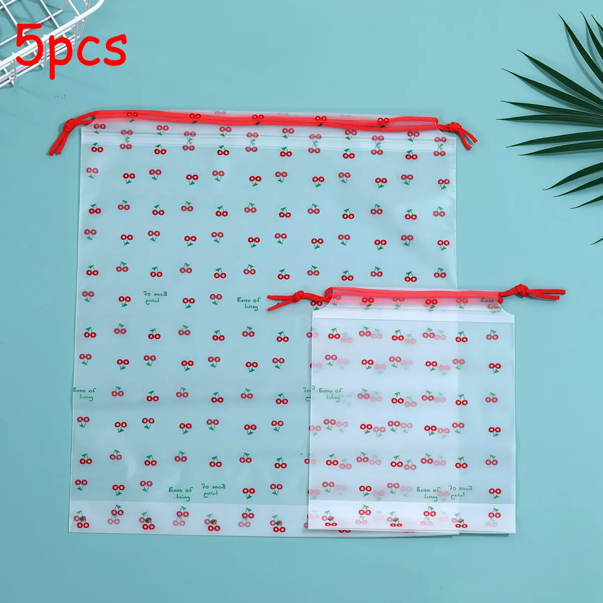 40 Stück Kordelzugbeutel, Schuh-Reise-Aufbewahrungsbeutel, Transparenter Kirsch-Reise-Kleidungsverpackungsbeutel, Staubdichter Spielzeug-Schuh-Aufbewahrungsbeutel – Detail 6