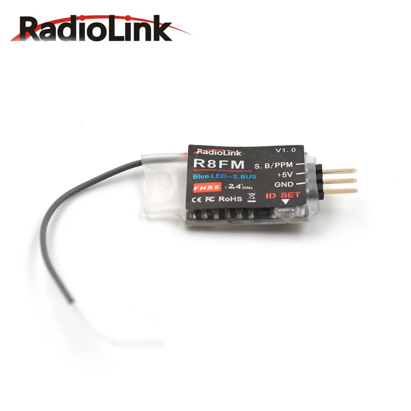 

Приемник Radiolink R8FM 2,4G mini, 8-канальный, совместимый с T8FB/T8S