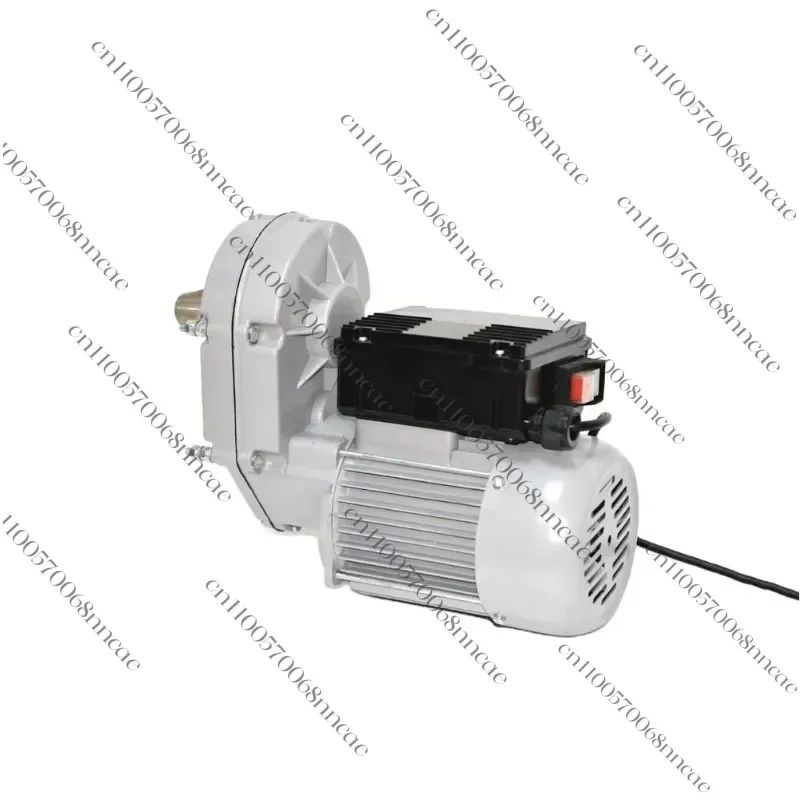 Portable Electric Cement Concrete Mixer - 220V Single Phase AC Geared Construction Mixing Tool
