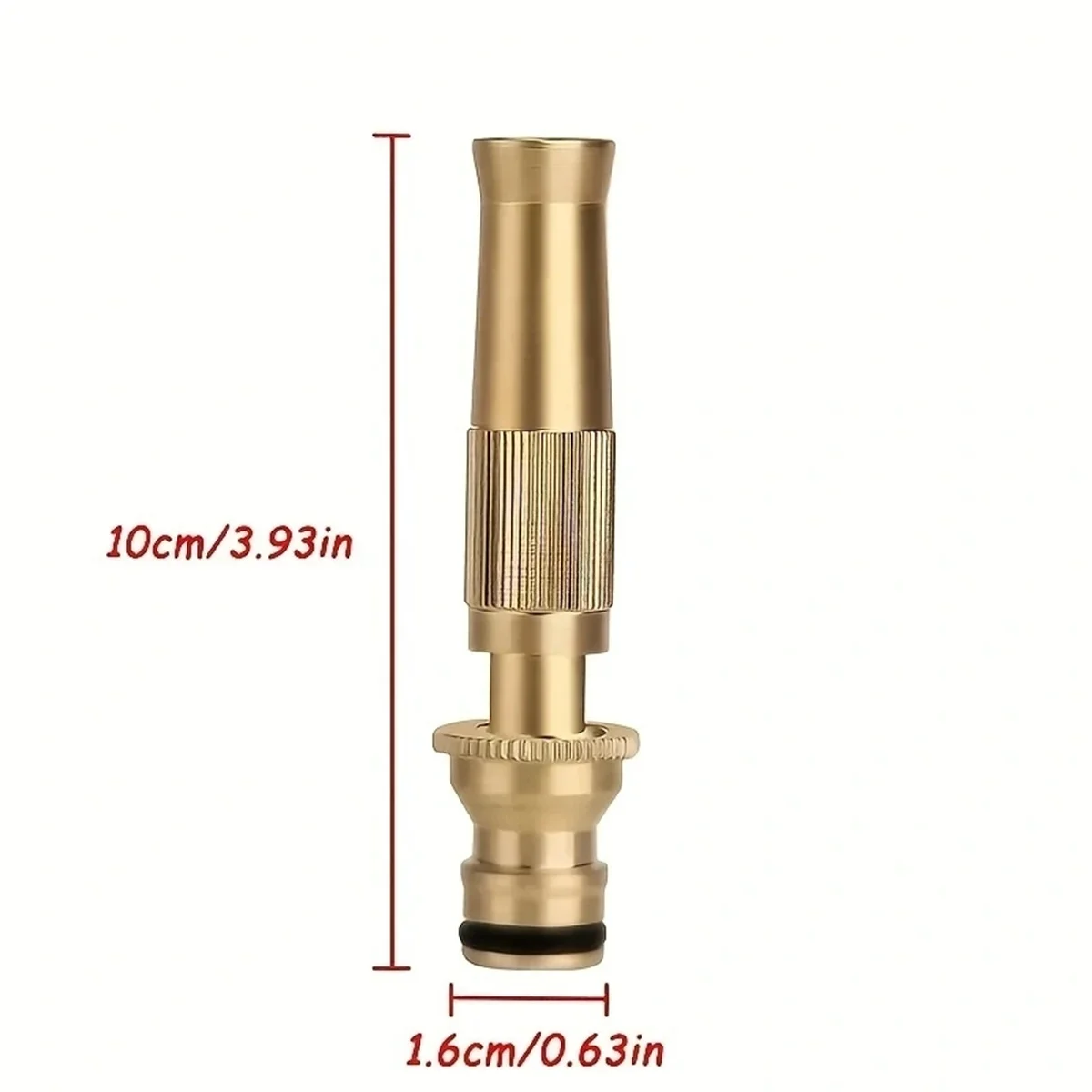 NEW Spray Nozzle Water Gun Brass High Pressure Direct Spray Quick Connector Home Hose Adjustable Pressure Garden Sprinkler ﻿