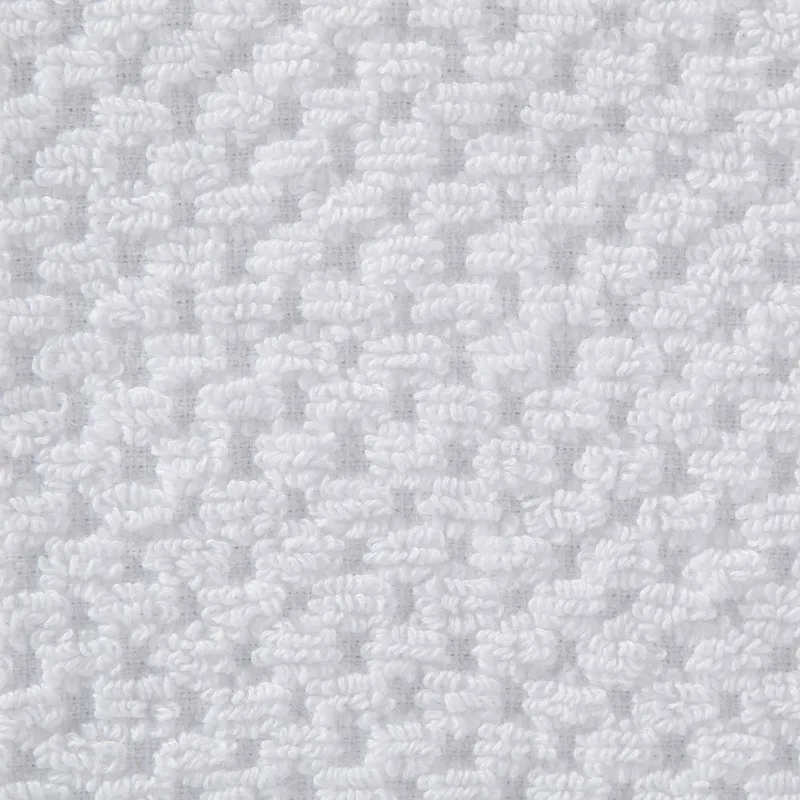 Skl Thuis Op Saturday Ridder Ltd. Monogram "S" Bad En Handdoek Set, Wit, 4-Pack