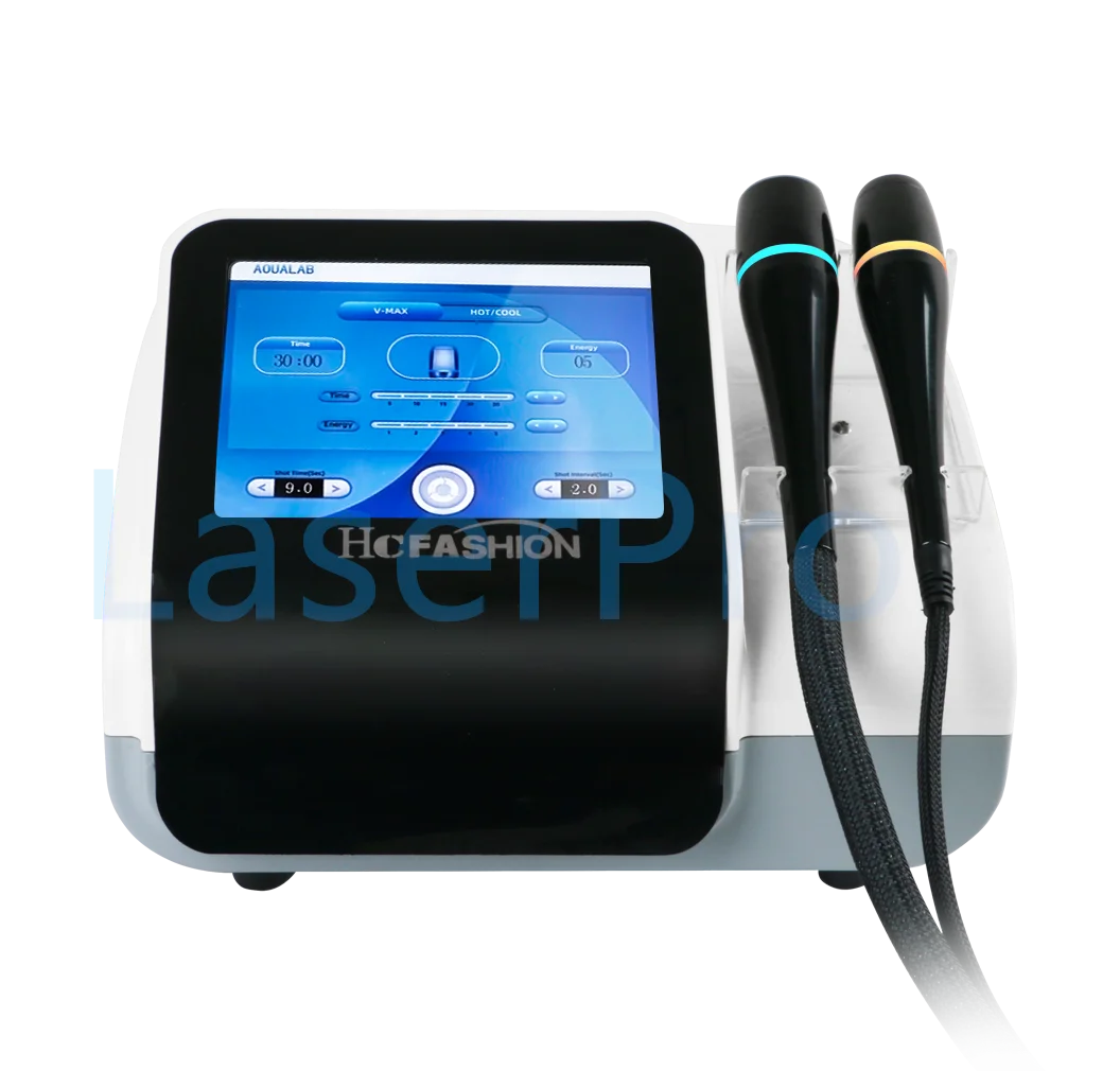 Desktop Cold Vmax Facial Lifting Skin Care Import V Line Carving Skin Tightening Device Non-invasive Ice RFrequency Machine