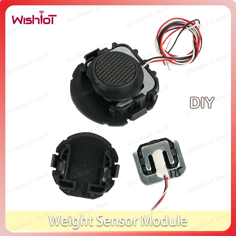 4pcs/set 50g E-type cell Micro Weight sensor module with fixing bracket for Human body scale Portable scales