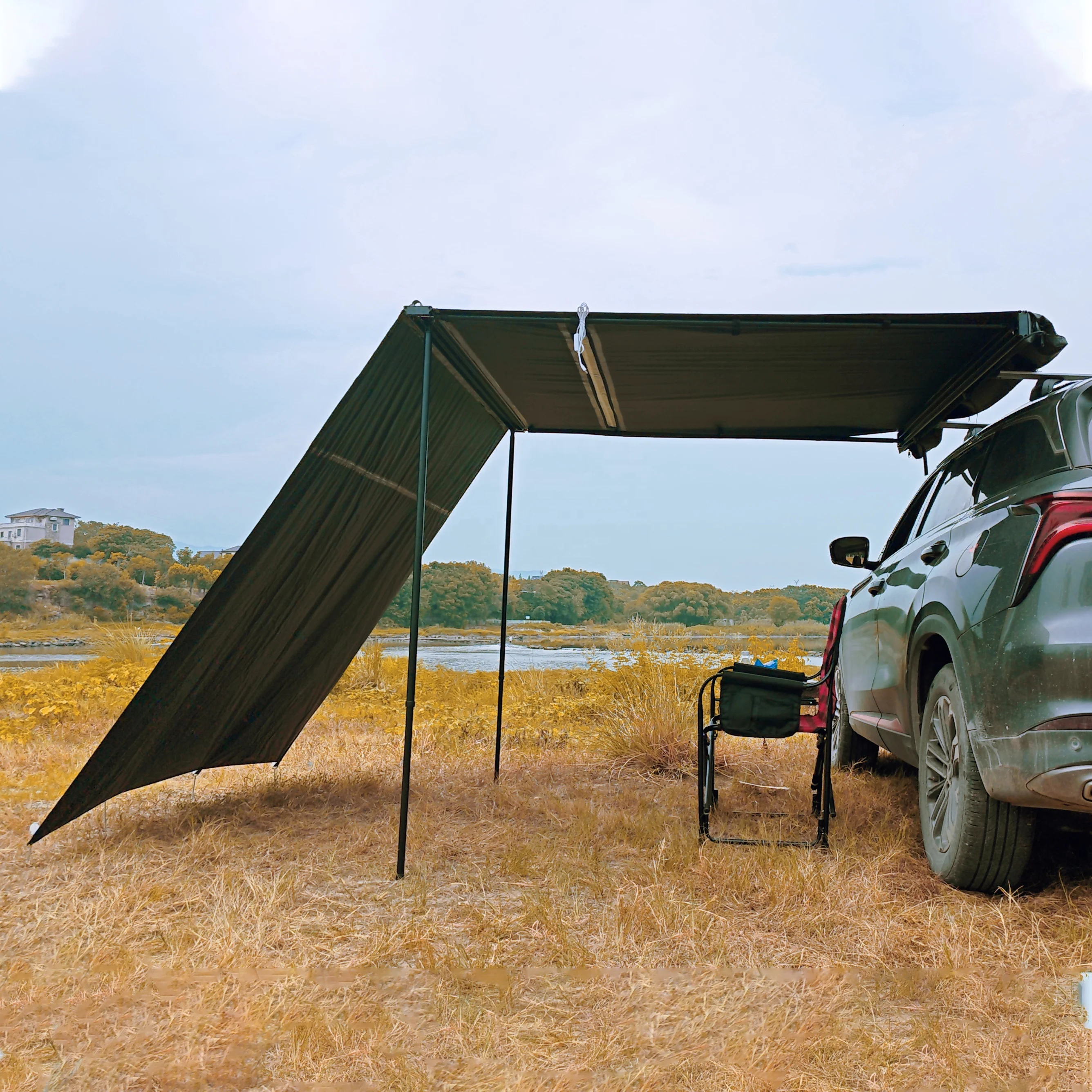 Dream Car China Factory Price 4X4 Offroad Camping 2x2m New Products Car Side Awning Tents With Walls