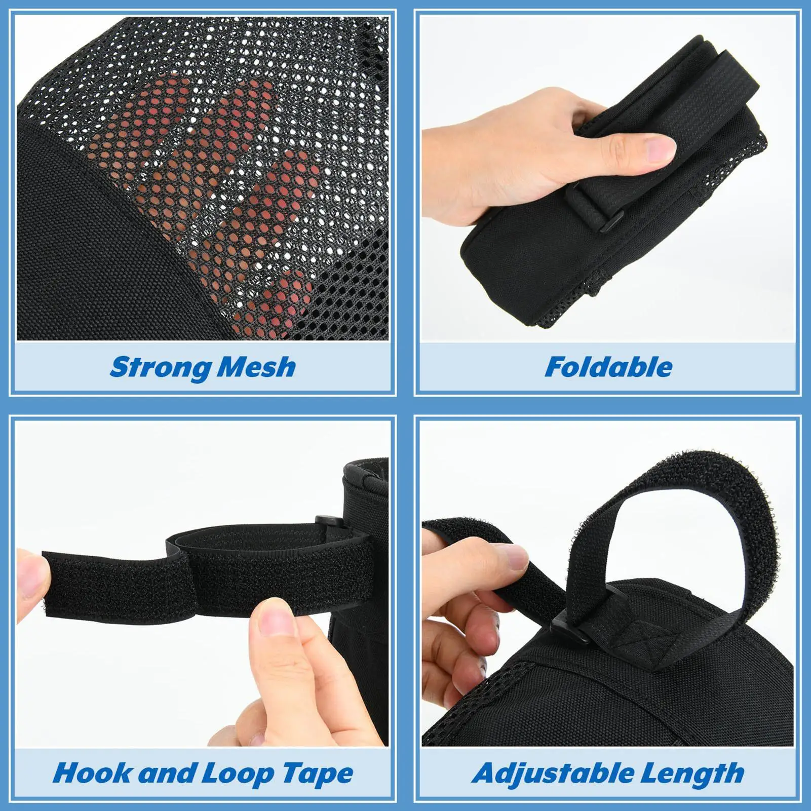 Pickleball Holder Bag Lightweight Large Capacity Ball Organizer Bag For Men Women Boys Girls Youth Teens Athletes Cyclists