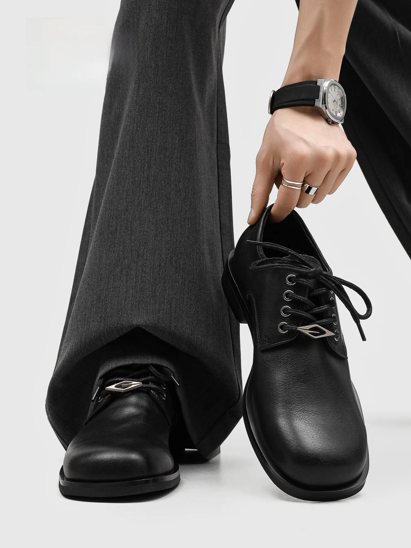 pocky-men's-casual-leather-shoes-lace-up-thick-bottom-heightening-retro-british-style-commuter-footwear-leisure-sneakers