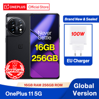 OnePlus 11 5G Global Version 8GB 128GB Snapdragon 8 Gen 2 2K 120Hz AMOLED Display 100W Charge 5000mAh NFC