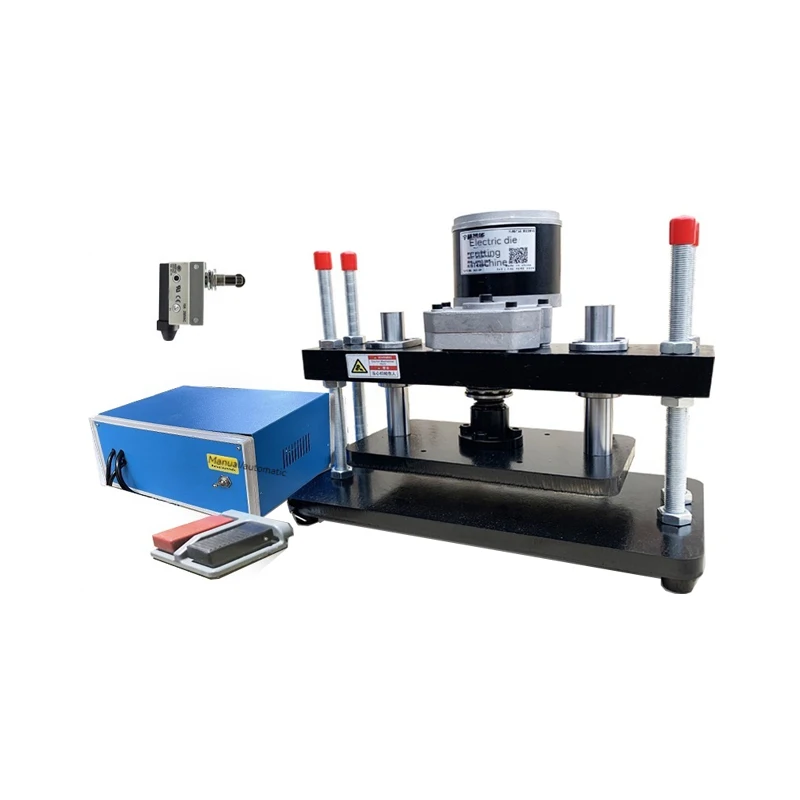 Desktop Die Cutting Machine Electric Leather Flattening Machine 260*150mm 220V/110V EVA PVC Die-Cutting Tool