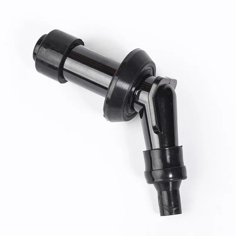 Extended HM Motorcycle High-pressure Cap Spark Plug Cap Compatible with 125 Motorcycle Scooter Nozzle Cap