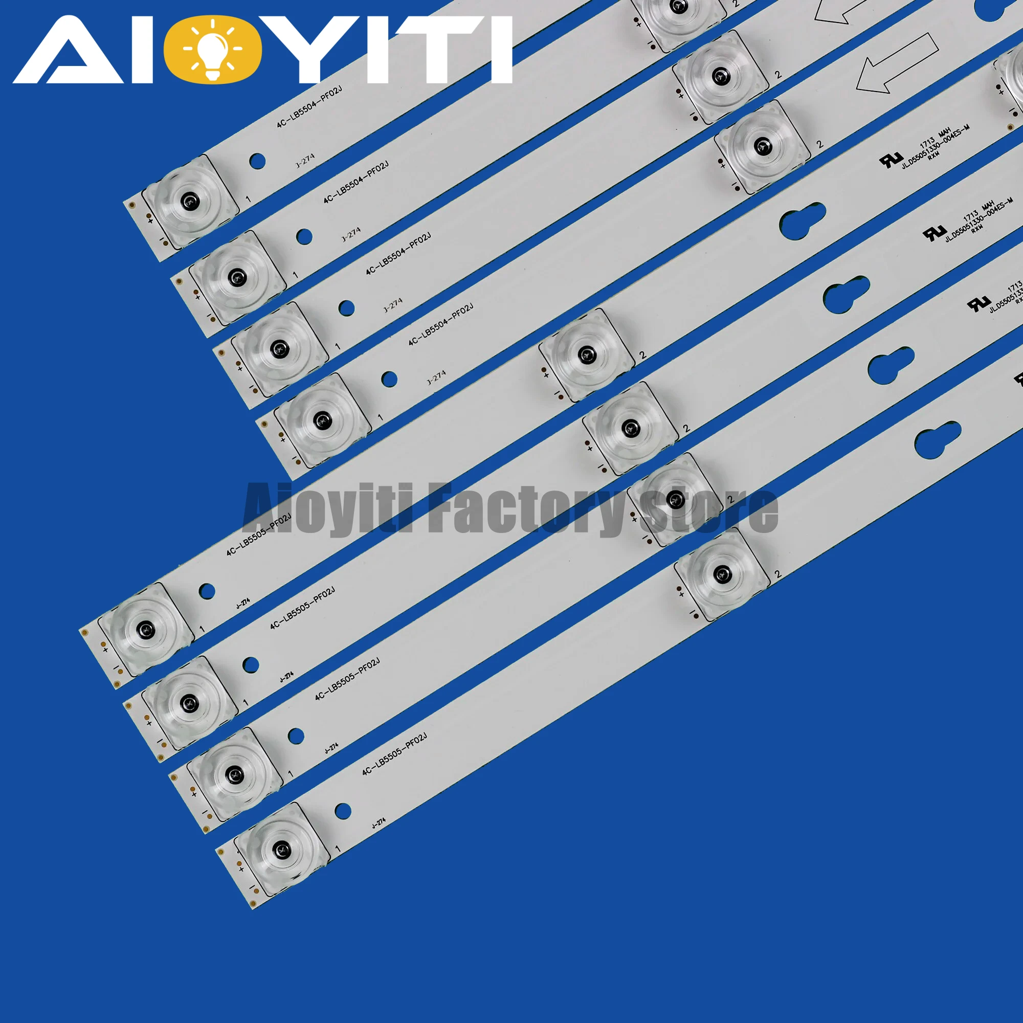 LED Backlight Strips For Thomson 55UC6306 55UC6316 55UC6426 55UC6326 55UC6406 TOT 55D2900 TCL 55S401 55S405 55S403
