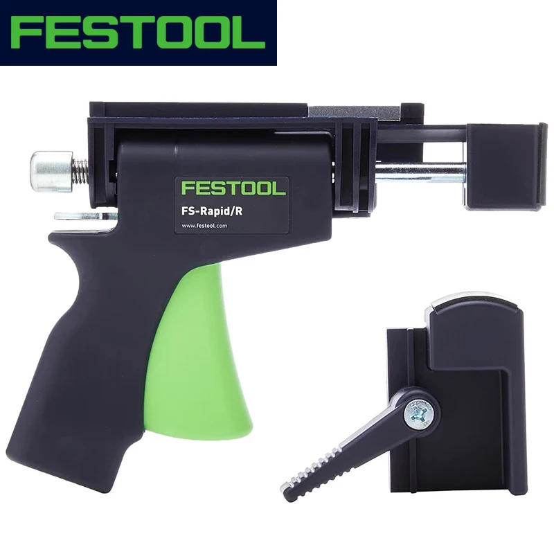 FESTOOL 489790 Durable Convenient FS-Rapid Clamp And Fixed Jaws Quick Action For Guide Rail System