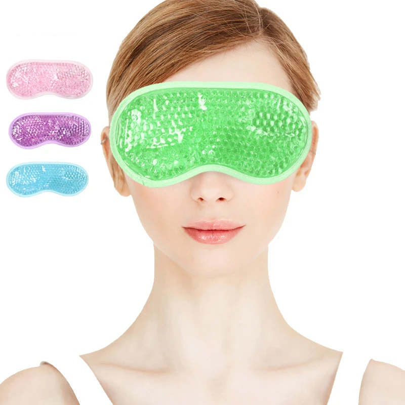 Reusable Cooling Eye Mask for Puffy Eyes, Migraine Relief, and Eye Fatigue - Gel Eye Mask with Cold Therapy and Eye Ice Pack