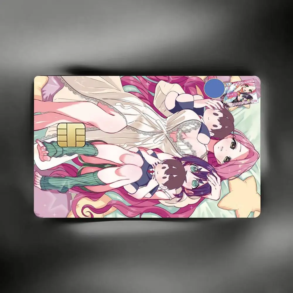 T-The 100 G-Girlfriends W-Who Really Love You Decorative Waterproof Film Skin Cover Credit Card Stickers Debit Front Bank Pass