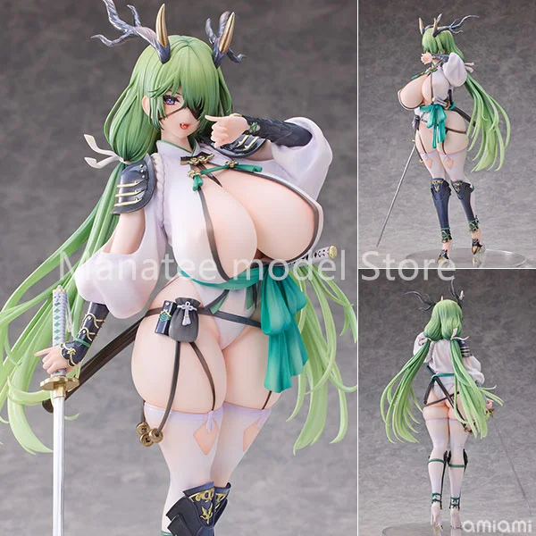 

﻿ Hobby sakura, оригинальная иллюстрация Dokuganryu-chan от Mataro 1/6, ПВХ фигурка, аниме-модель, коллекция игрушек, кукла в подарок