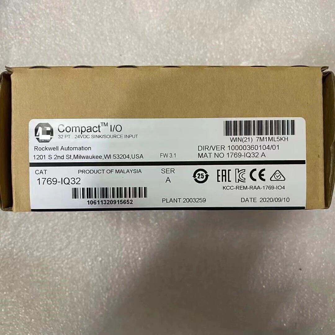 New Factory Sealed 1769-IQ32 SER A CompactLogix 24V DC Input Module 1769IQ32