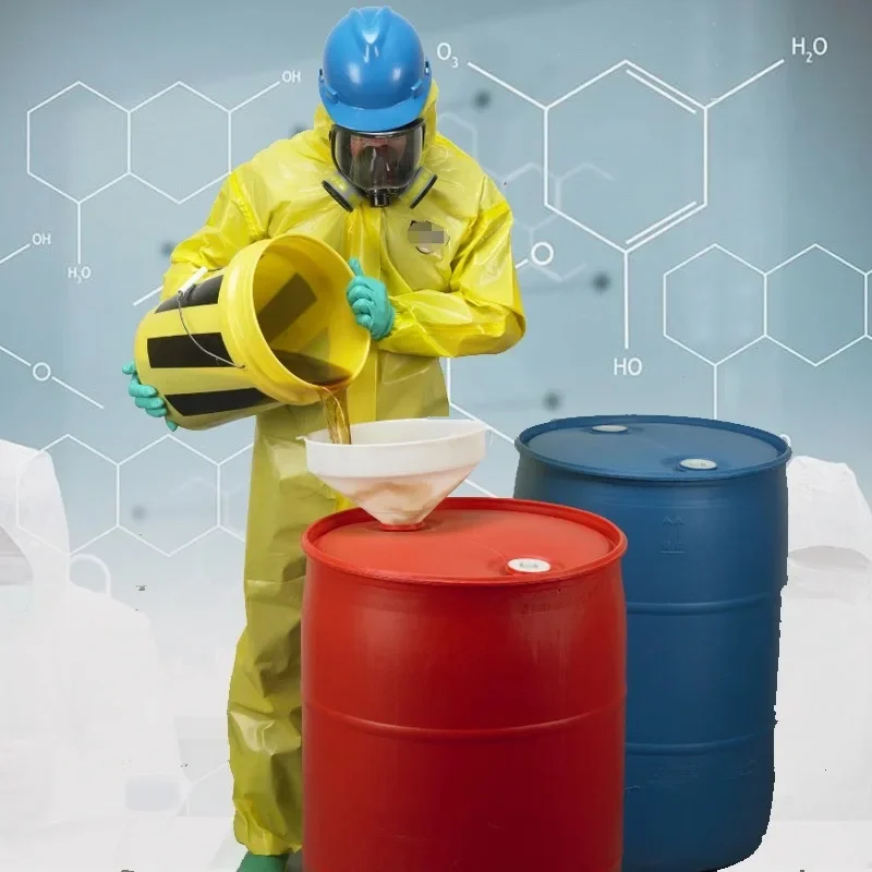 PieceChemical Work CoverallProtective Clothing Hazardous Chemical Liquid Sulfuric Acid And Alkali Resistant ProtectionOne