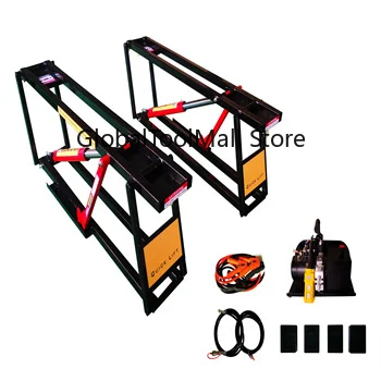 REACH Quick Lift Portable Double Cylinder Hydraulic Scissor Lift Two Post 5T LT520E-1