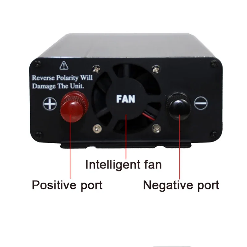 Imagem -02 - Onda Senoidal Pura dc 12v 24v 48v para ac 220v Inversor de Energia Solar Conversor de Frequência 50hz Transformador Inversor de Carro 4000w 5000w