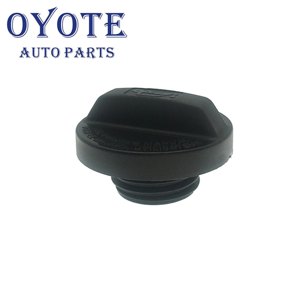 OYOTE Tutup Pengisi Oli Mesin Pengganti Penutup Hitam untuk Honda Accord Civic Fit CRV 2002-2013 15610-PFB-000 15610-P5G-000