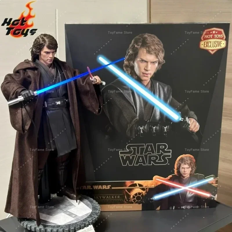 In Stock Hottoys Ht Dx34ae Anakin Skywalker Star Wars 3 Hair Transplant Version 1/6 Scale Action Figure Collectible Gift