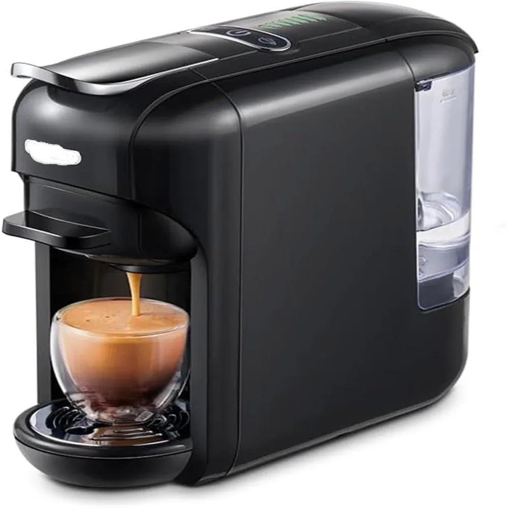 

4-in-1Coffee Machine,Capsule Coffee Machine,7-Speed Water Level Adjustment,Hot Cold Switchable,19bar High Pressure Extraction