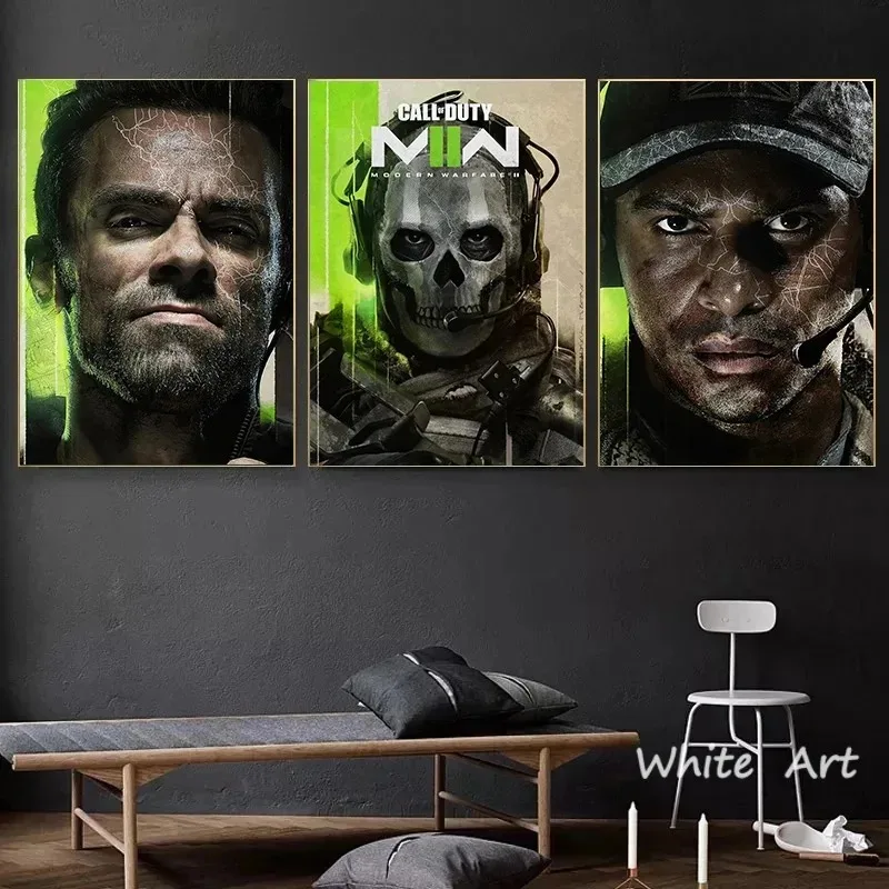 Shooter Game Call of Duty Poster Simon Riley Canvas Painting HD Print Modern Wall Art Picture Living Room Bedroom Decor Gift