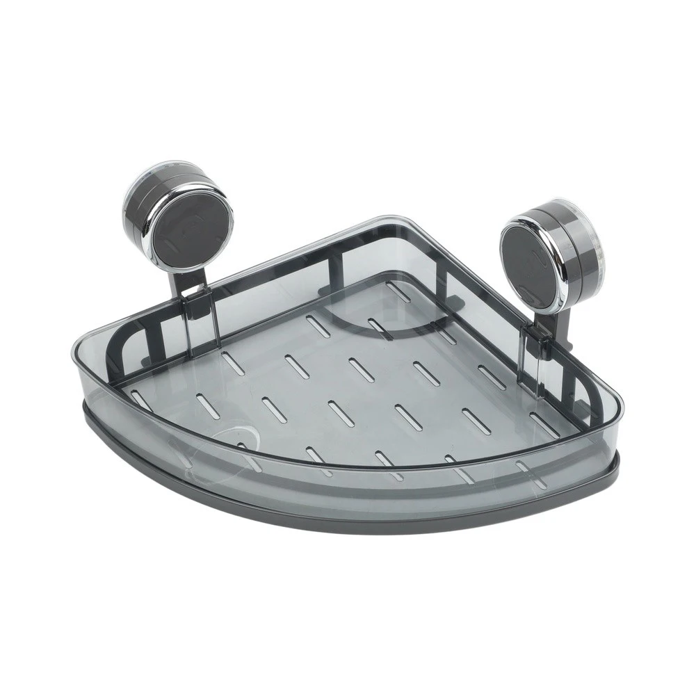 Space-Saving Shelf Bathroom Storage Shelf Home Organization Grey Easy Installation Wall Shelf Shelf Home D cor