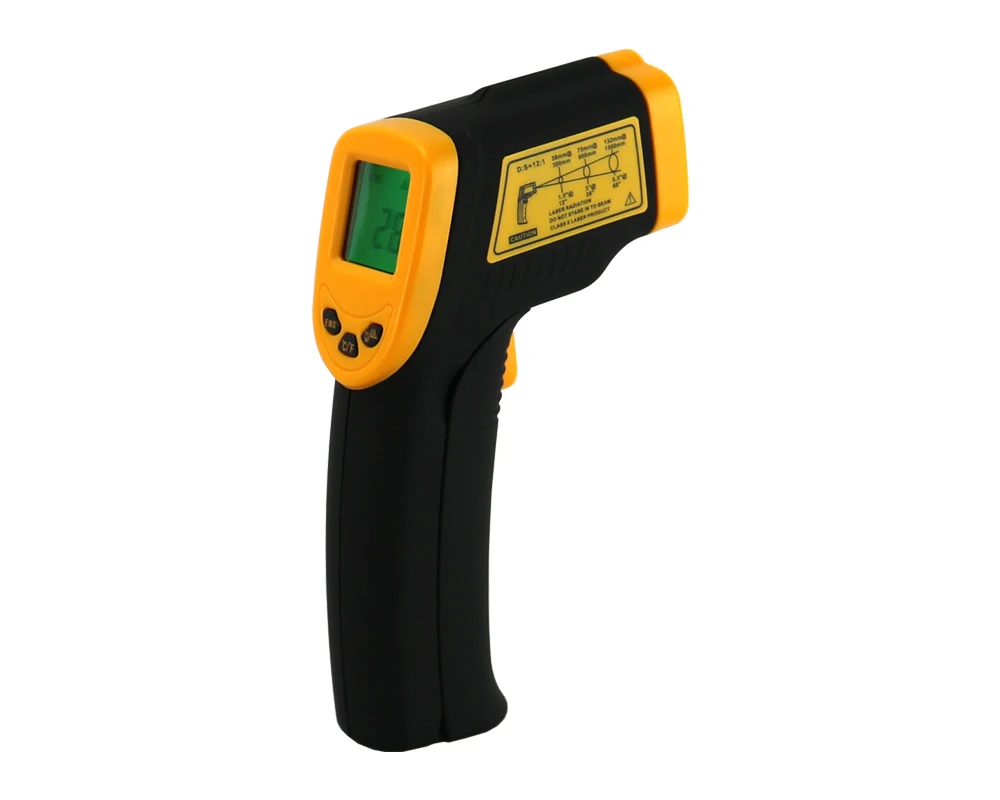 Pistol Pengukur Tangan Non-kontak Baru AR350 + Sensor Pintar Pengukur Suhu Presisi Tinggi-50C ~ 480C