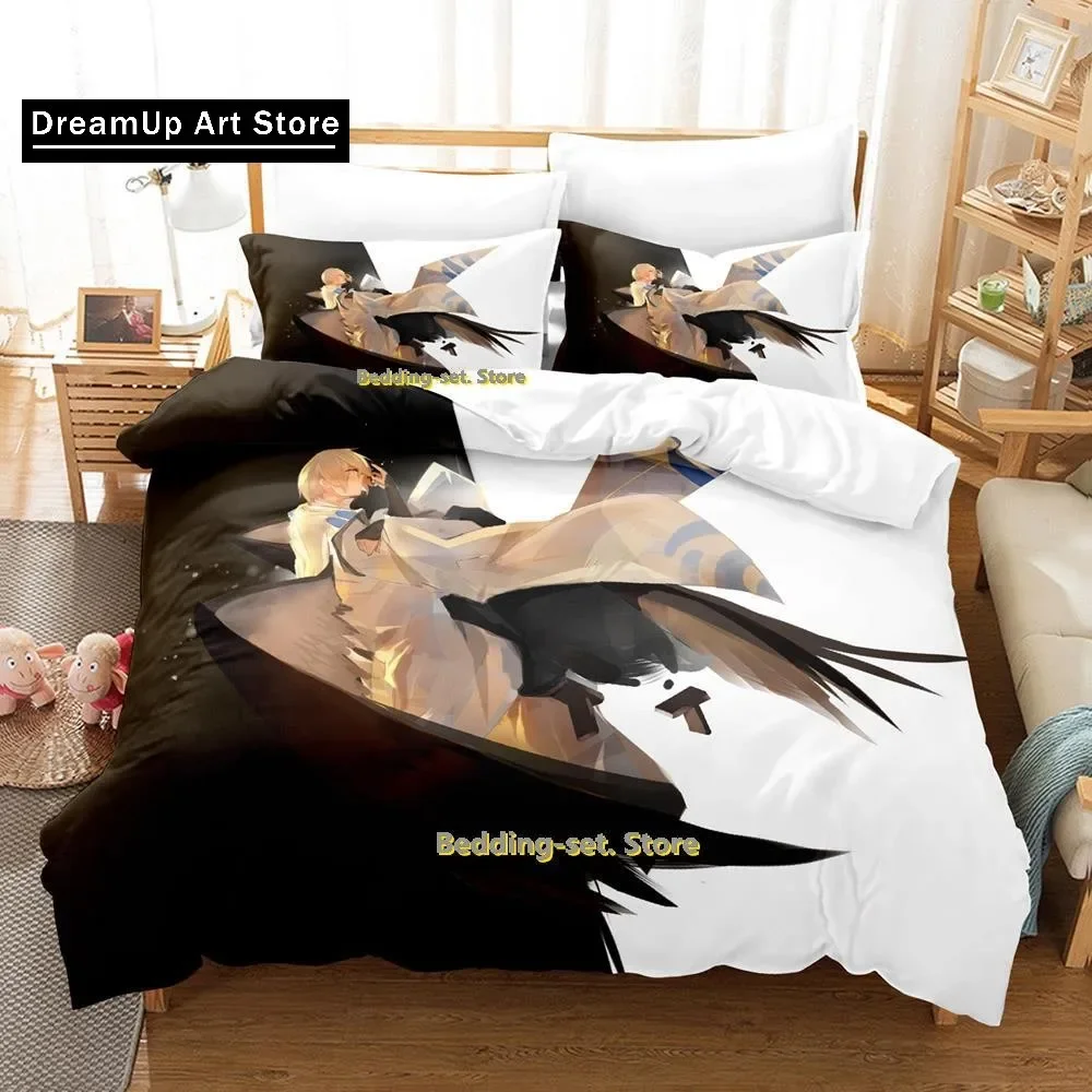 

2025 Новый комплект постельного белья Onmyoji Single Twin Full Queen King Size, комплект постельного белья для взрослых и детей, комплекты пододеяльников с 3D принтом, аниме, простыня