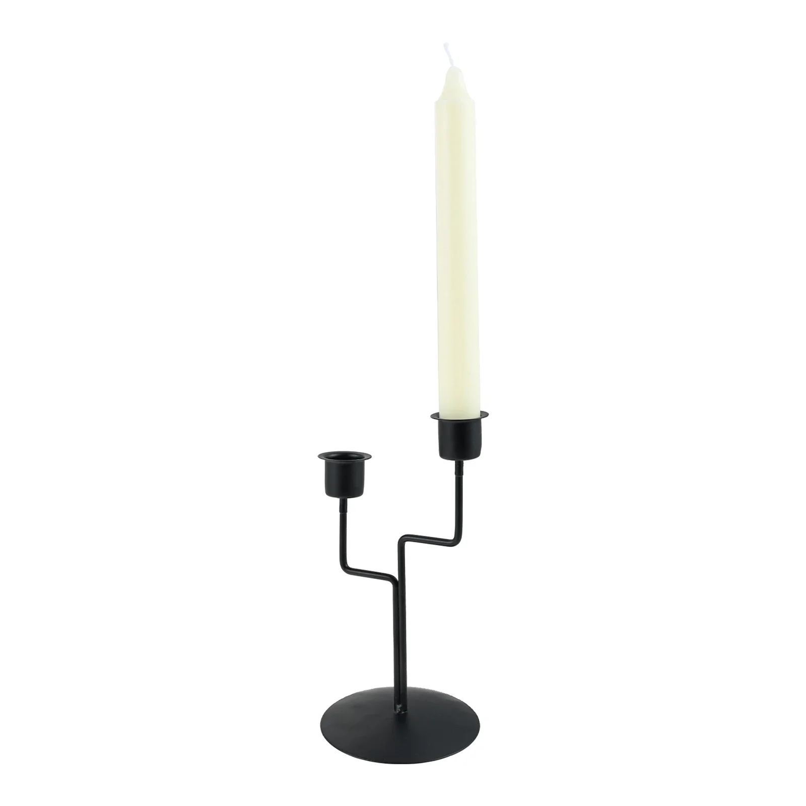 

Fits for Decorating Candlelight Dinners,Weddings Nordic Style Interior Decoration Art 1Pc Gold 2-head Tree Branch Candlestick