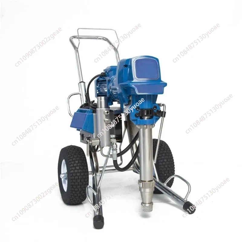 220V electric airless paint sprayer, wall putty machine with brushless motor, industrial pressure feeding with nozzle