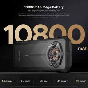 Doogee S Punk Smartphone Robust 16 GB (6 + 10) 256 GB LED -Licht 6.58 12 Hauptverkäufe Dodge Celular - №4