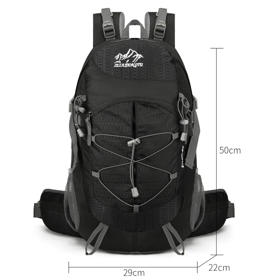 حقيبة ظهر 40 لتر للرجال والنساء ماركة حقيبة ظهر للسفر في الهواء الطلق للشباب في عطلة نهاية الأسبوع والمشي لمسافات طويلة والتخييم على ظهره للمراهقين حقيبة ظهر رياضية للرجال