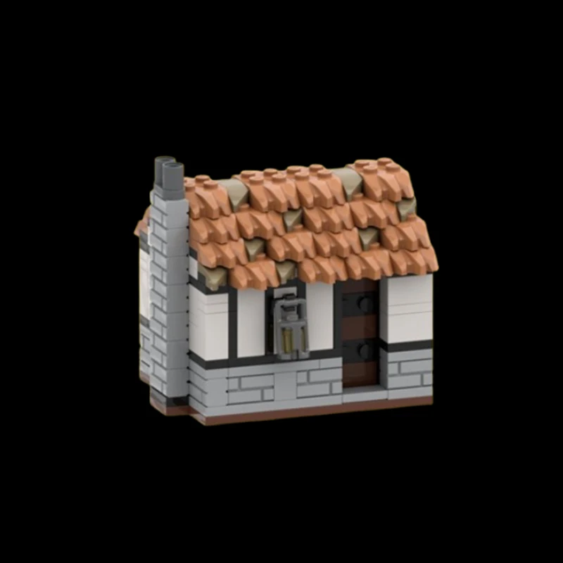 Spot MOC small particle assembled building blocks, building street view models, puzzle and creative educational toys, gifts