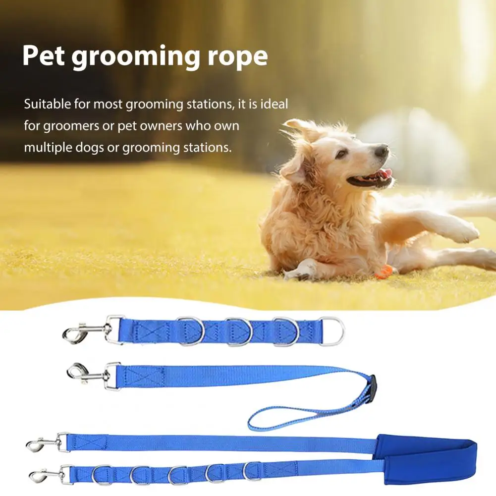 Adjustable Extension Strap Dog Collar Pet Grooming Loops Safety Rope Leash for Bathing Pet Traction Belt Collar Dog Harness