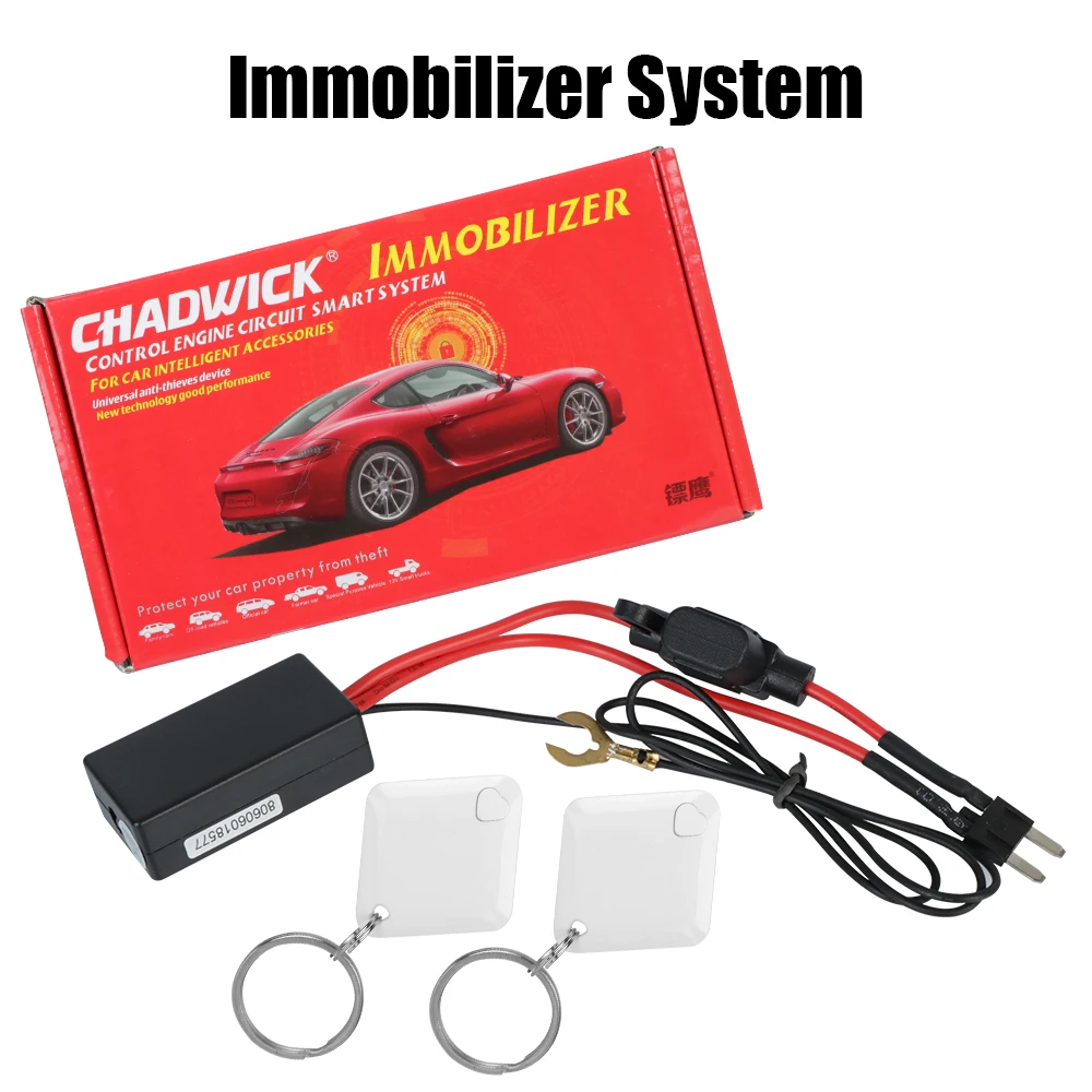 Anti-robbery System Circuit Cut Off M506 Engine Lock Immobilizer Wireless For Gasline Car Motorcycle Anti-theft Device RFID 12V