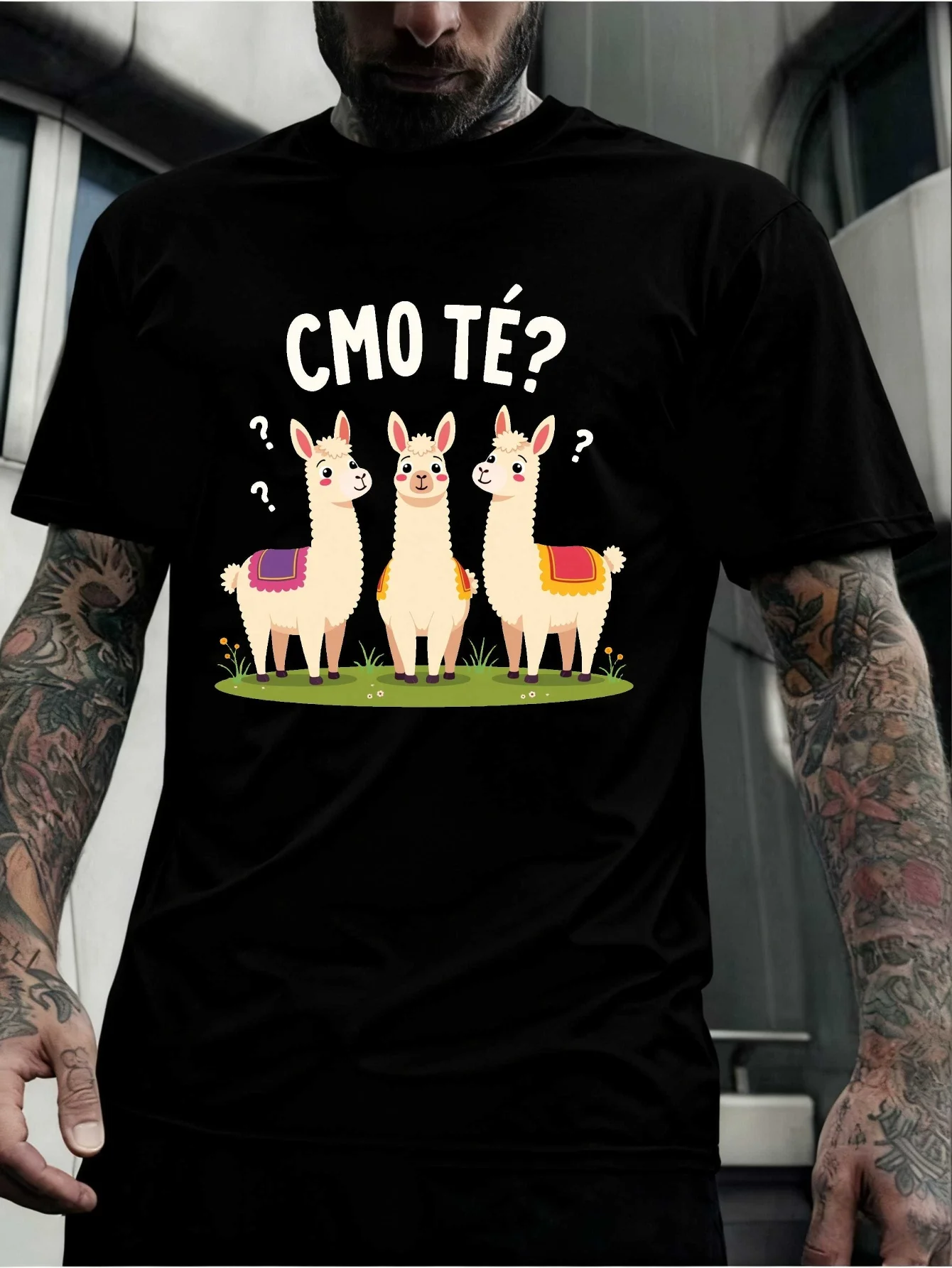 Cute Llamas Asking …