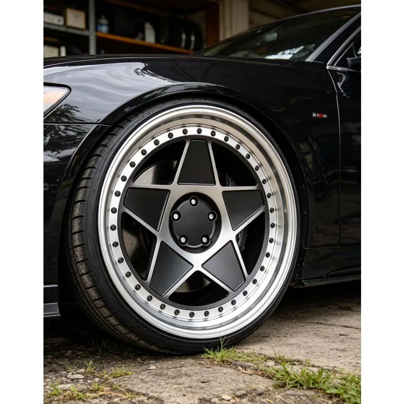【2026】2-PC Big Lip Forged Alloy Rims Staggered 21 And 20 Inches 5x130 For Lamborghini Urus