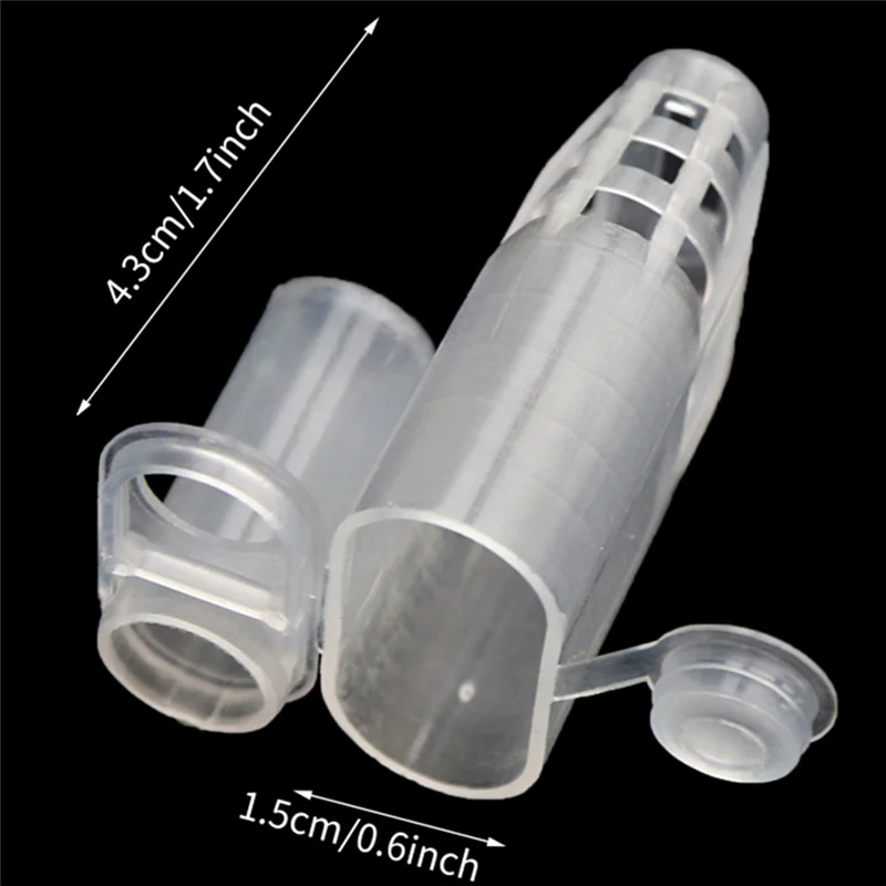 ABXF-New Queen Bee Cage Beekeeper Plastic Bee Isolator Clip Beekeeper Breeding Tools Suitable For Indoor & Outdoor Use