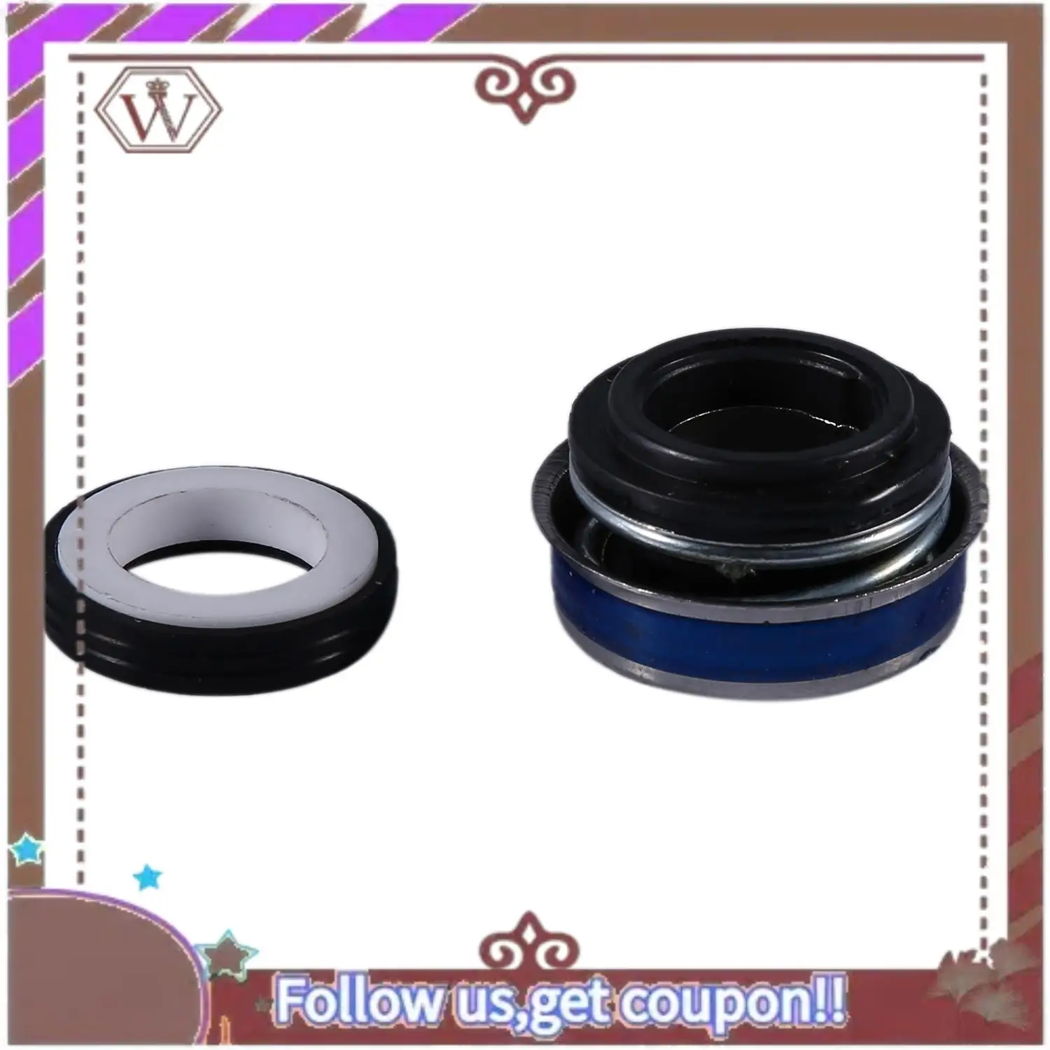 

A57E-Water Pump Seal Mechanical Fits For Yamaha 11H-12438-10-00, 11H-12438-00-00 28Mm