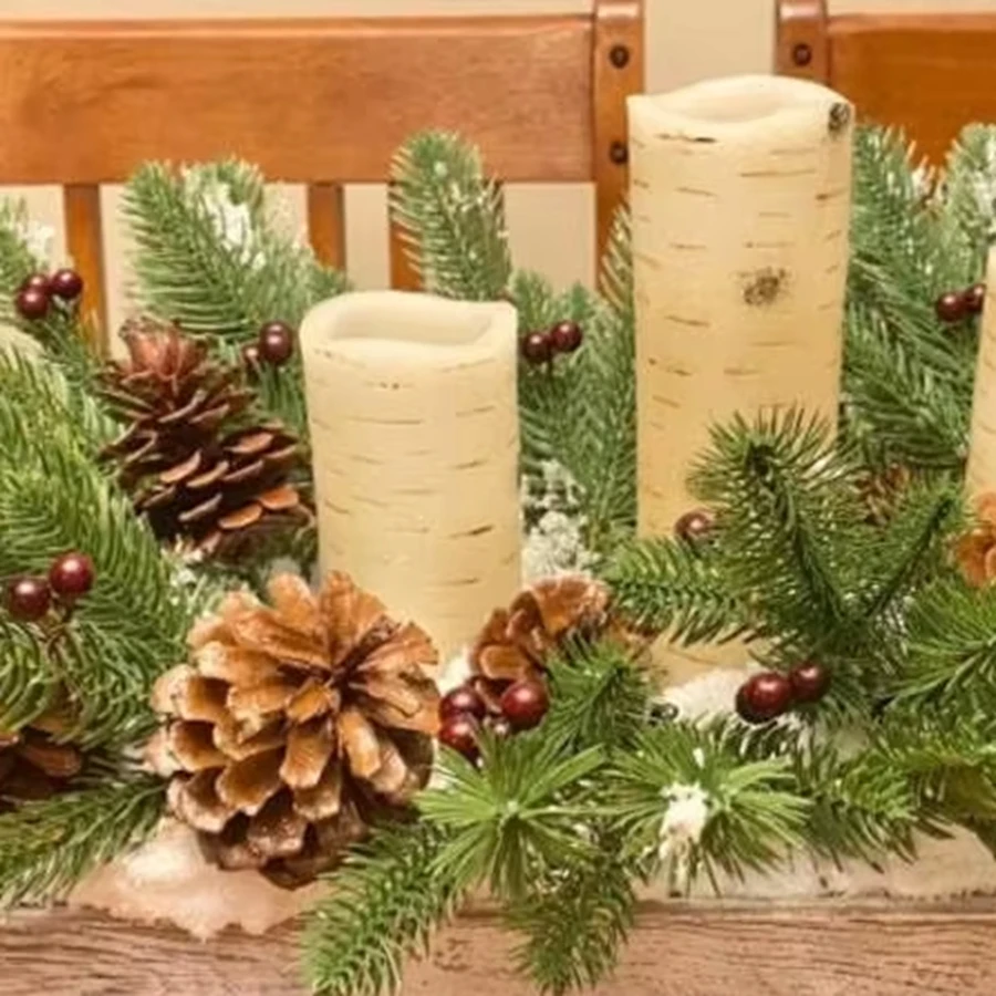 

10Pcs Artificial Plants Christmas Tree Home Room Tasble Decoration Wreaths Outdoor Yard Garden Accessories Cheap Household Vase