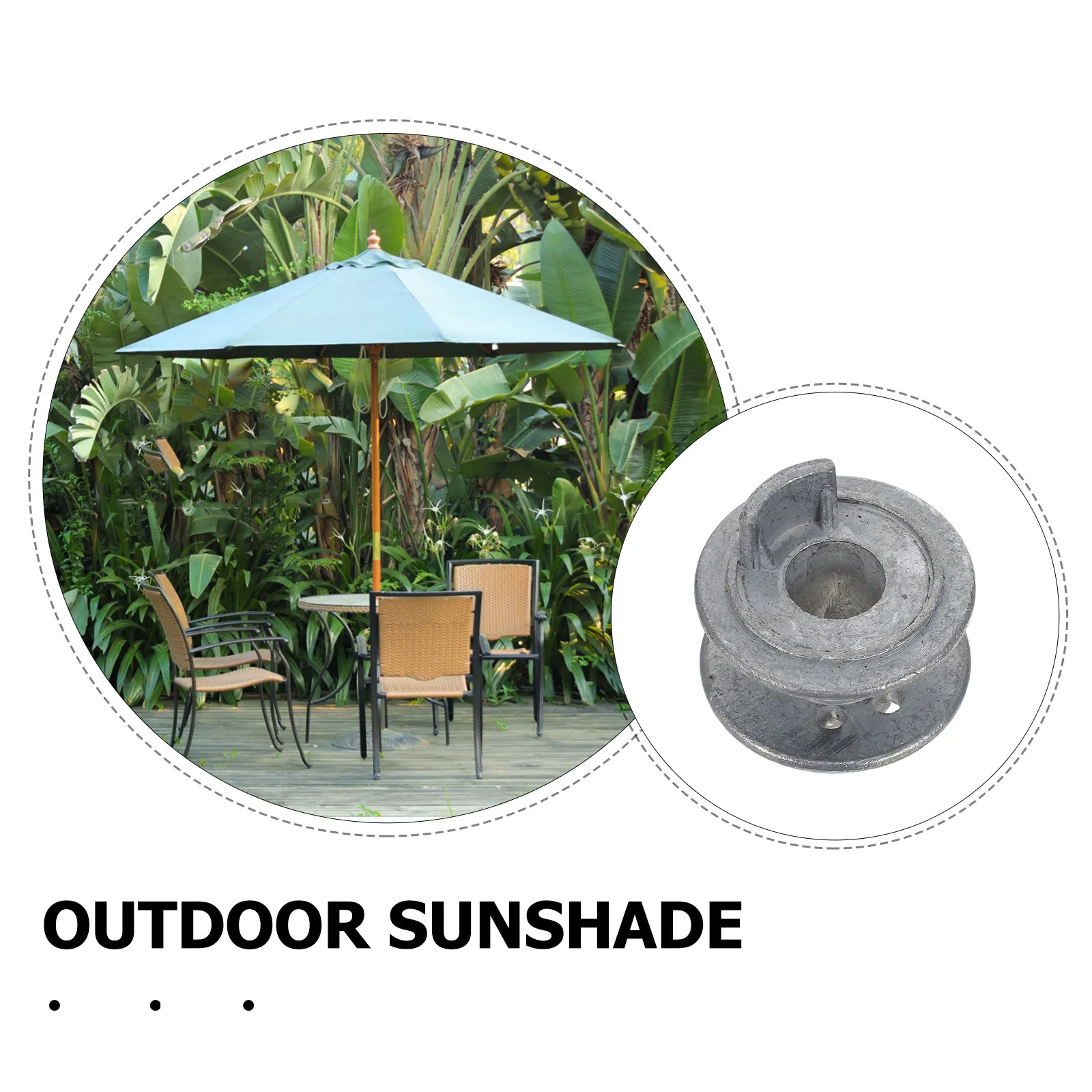 Umbrella Winding Reel Roman Umbrella Replacement Parts Outdoor Patio Parasol String Wheel Rope Wheel Heavy Duty Crank Handle