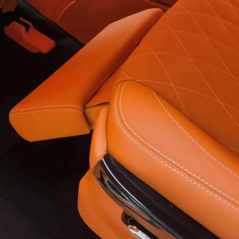 Luxury VIP Leather Carbon Fiber Aero Car Seat  Land Cruiser LC200 Interior Upgrade Ventilated Heated Pneumatic Massage
