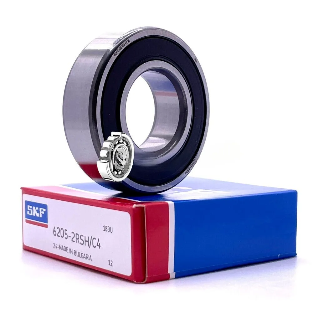 SKF 6205-2RSH/C4 25x52x15mm SKF Rubber Sealed Deep Groove Ball Bearing