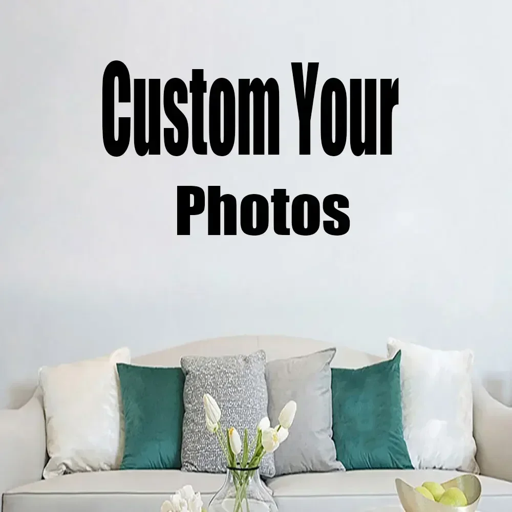 

Custom Your Photos Wall Art Decorative Animal Portrait Paintings Room Decor For Living Room Canvas Prints Poster Home Decor