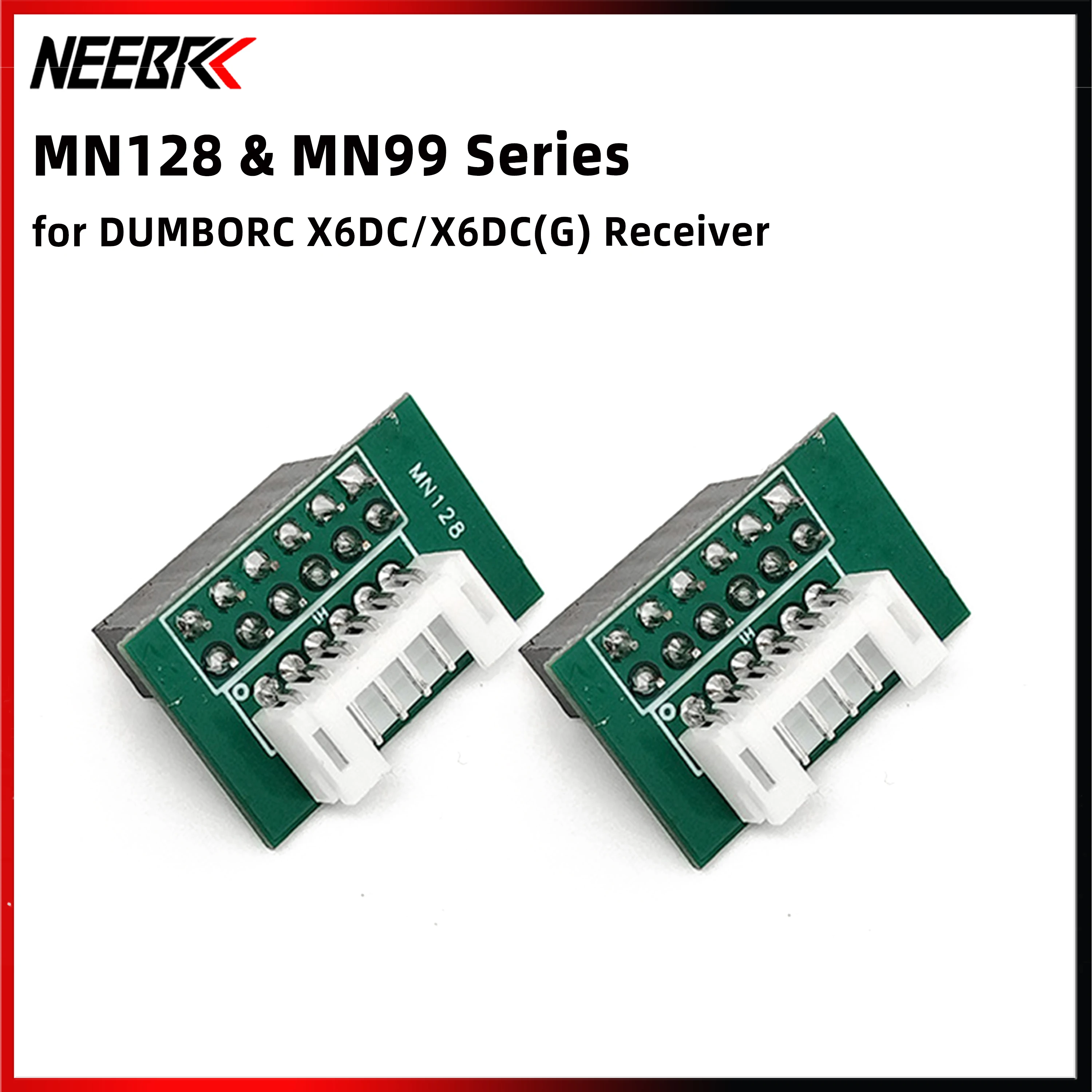 

NEEBRC MN99S MN82 MN78 MN98 MN168 MN128 RC Car Lamp Light Set Adapter Plug for DUMBORC X6DC Receiver Part Universal Accessories